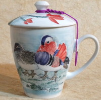 杯子(黃禎作 鴛鴦水蓮) 茶杯 珍品典藏