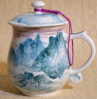 杯子(黃禎作 縱情山水) 茶杯 珍品典藏