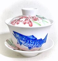 (黃禎作 多利如意) 陶瓷茶杯 珍品典藏